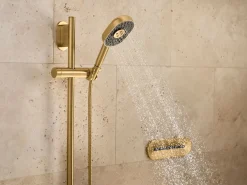 Oblong three-function handshower, 2.5 gpm