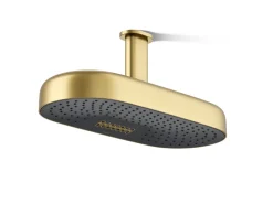 Oblong 18" two-function rainhead, 2.5 gpm