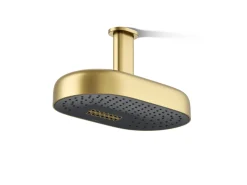 Oblong 14" two-function rainhead, 1.75 gpm