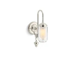 One-light adjustable sconce