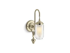 One-light adjustable sconce