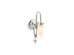 One-light adjustable sconce