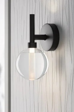 One-light LED lacemaker sconce