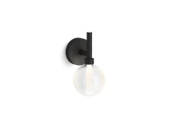 One-light LED lacemaker sconce