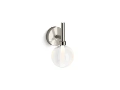 One-light LED lacemaker sconce