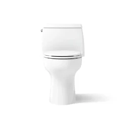 One-piece compact elongated 1.6 gpf toilet with Revolution 360® swirl flushing technology