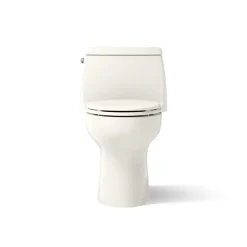 One-piece compact elongated 1.6 gpf toilet with Revolution 360® swirl flushing technology