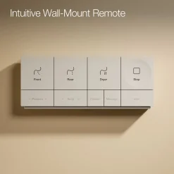 One-piece elongated smart toilet, dual-flush