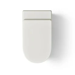 One-piece elongated smart toilet, dual-flush