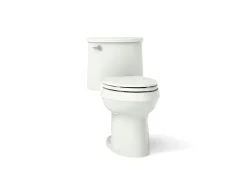 One-piece elongated toilet, 1.28 gpf