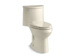 One-piece elongated toilet, 1.28 gpf