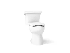 One-piece elongated toilet, 1.28 gpf