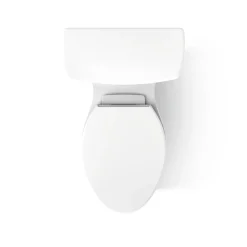 One-piece elongated toilet, 1.28 gpf