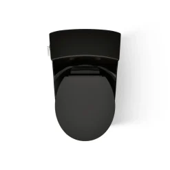 One-piece round-front toilet, 1.28 gpf