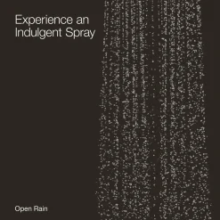 Open Rain iconic single-function rainhead, 2.5 gpm