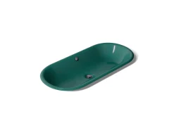 33" oval drop-in / undermount / vessel bathroom sink