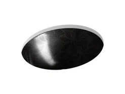 19-1/4" oval undermount bathroom sink
