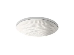 19-1/2" oval undermount bathroom sink