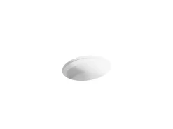 21-1/4" oval undermount bathroom sink