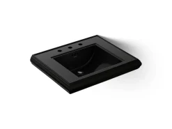 Pedestal/console table bathroom sink basin with 8