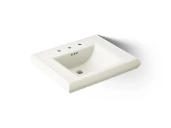 Pedestal/console table bathroom sink basin with 8