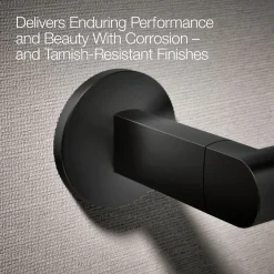 Pivoting toilet paper holder