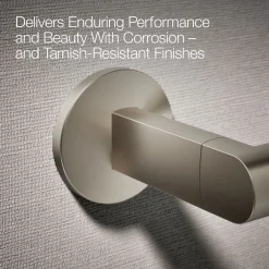 Pivoting toilet paper holder