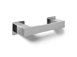 Pivoting toilet paper holder