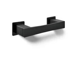 Pivoting toilet paper holder