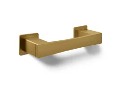 Pivoting toilet paper holder