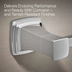 Pivoting toilet paper holder