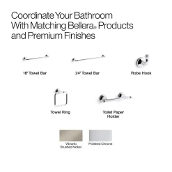 Pivoting toilet paper holder