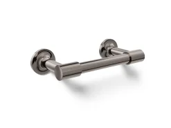 Pivoting toilet paper holder