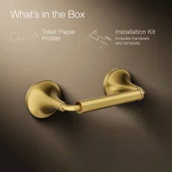 Pivoting toilet paper holder