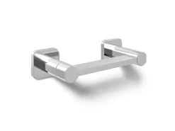 Pivoting toilet paper holder
