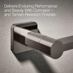 Pivoting toilet paper holder