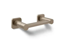 Pivoting toilet paper holder