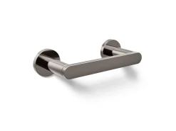 Pivoting toilet paper holder