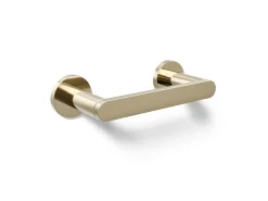 Pivoting toilet paper holder