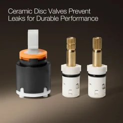 Pull-down kitchen sink faucet with two-function sprayhead