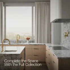 Pull-down kitchen sink faucet with three-function sprayhead