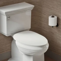 Quiet-Close™ elongated toilet seat