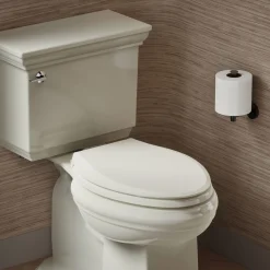 ReadyLatch® Quiet-Close™ elongated toilet seat