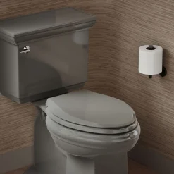 ReadyLatch® Quiet-Close™ elongated toilet seat