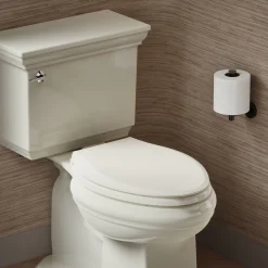 ReadyLatch® Quiet-Close™ elongated toilet seat