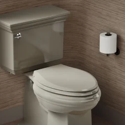 ReadyLatch® Quiet-Close™ elongated toilet seat