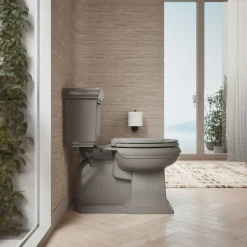 ReadyLatch® Quiet-Close™ elongated toilet seat