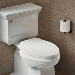 ReadyLatch® Quiet-Close™ elongated toilet seat
