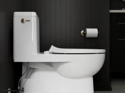 ReadyLatch® Quiet-Close™ elongated toilet seat