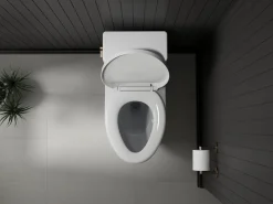 ReadyLatch® Quiet-Close™ elongated toilet seat